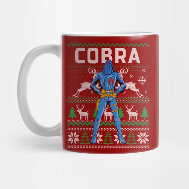 Cobra commander ugly sweater by OniSide